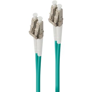 (€7,90*/1m) 1.00m Alogic LWL Duplex Patchkabel 50/125 µm