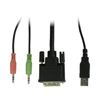 Inter-Tech IPC KVM Switch AS-9108DA Rackmount DVI