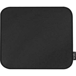 LogiLink Mauspad, vern&auml;hte Kanten, 250x220mm, schwarz, Gr.M