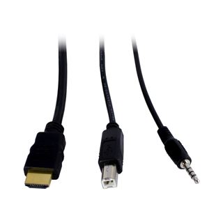 Inter-Tech IPC 19" LED KVM AS-9104 HLS, HDMI