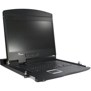 Inter-Tech IPC 19" LED KVM AS-9104 DLS, DVI