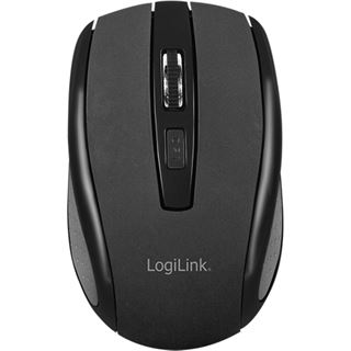 LogiLink 2,4 GHz Funk Tastatur und Maus, schwarz