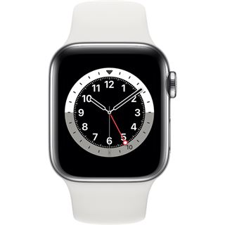 Apple Watch Series 6 (GPS + Cellular) 40mm Edelstahl silber mit