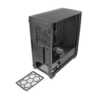 Antec Dark League Dark Phantom DP502 Flux Midi Tower ohne Netzteil