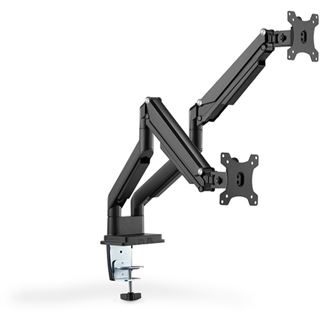 Digitus Uni.Dual Monitorhalt.m.Gasdruckfeder u.Klemmbefest.