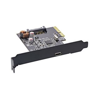 InLine Schnittstellenkarte, PCIe x4, USB 3.2 Gen.2x2, 1x USB Typ-C,