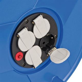 10.00m Brennenstuhl Kabeltrommel 4-Fach H05VV-F3G1.5