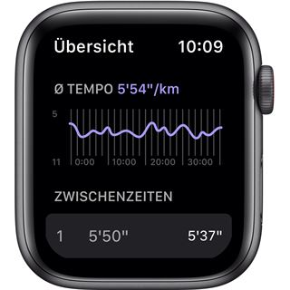 Apple Watch Nike Series 6 (GPS + Cellular) 40mm Aluminium space grau