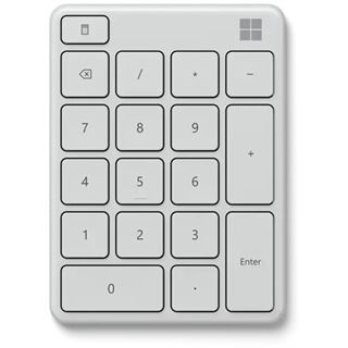 Microsoft Number Pad Ziffernblock BT grau Bluetooth
