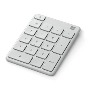 Microsoft Number Pad Ziffernblock BT grau Bluetooth