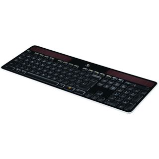 Logitech K750 USB Deutsch schwarz (kabellos)