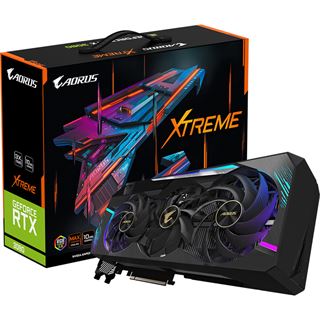 10GB Gigabyte GeForce RTX 3080 AORUS Xtreme (Rev. 2.0) (LHR) Aktiv