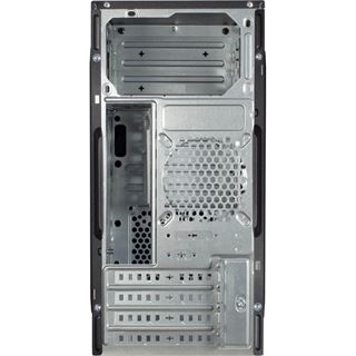Inter-Tech IT-6505 Reto Mini Tower ohne Netzteil schwarz