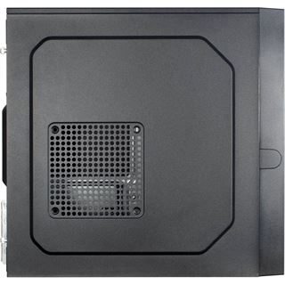 Inter-Tech IT-6505 Reto Mini Tower ohne Netzteil schwarz
