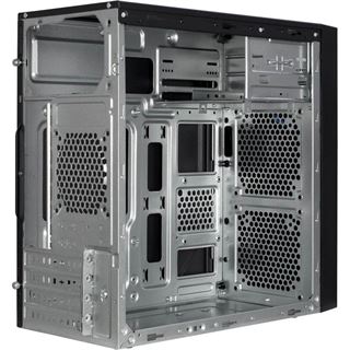 Inter-Tech IT-6505 Reto Mini Tower ohne Netzteil schwarz