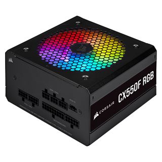 550 Watt Corsair CX550F RGB schwarz Modular 80+ Bronze