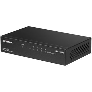 Edimax Gigabit Ethernet 5 Ports Desktop Switch,Metal Gehäuse