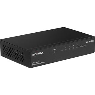 Edimax Gigabit Ethernet 5 Ports Desktop Switch,Metal Gehäuse