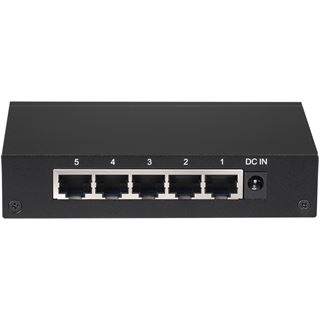 Edimax Gigabit Ethernet 5 Ports Desktop Switch,Metal Gehäuse