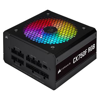 750 Watt Corsair CX-F RGB Series CX750F Modular 80+ Bronze