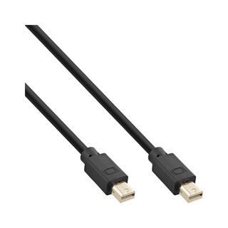 (€3,95*/1m) 2.00m InLine miniDisplayport Anschlusskabel 3-fach