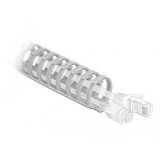 (&euro;19,80*/1m) Delock 0.50m Kabelkanal 30mm Grau flexibel /