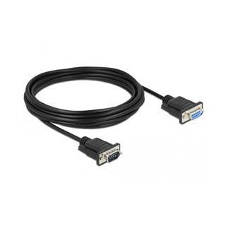 (€2,18*/1m) 5.00m Delock Seriell Anschlusskabel D-Sub 9pol