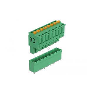 Delock Terminalblock Set für Platine 8 Pin 5,08 mm