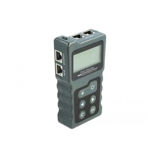Delock LCD Kabeltester RJ45 / PoE / DC