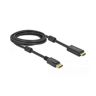 (&euro;9,63*/1m) 3.00m Delock Displayport 1.2 Anschlusskabel F/FTP