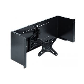 Delock 19" Monitorarm schwarz