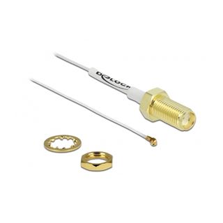(&euro;39,50*/1m) 0.20m Delock Koaxial Antennenkabel SMA Buchse auf