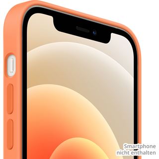 Apple Silikon Case mit MagSafe f&uuml;r iPhone 12 Mini Kumquat