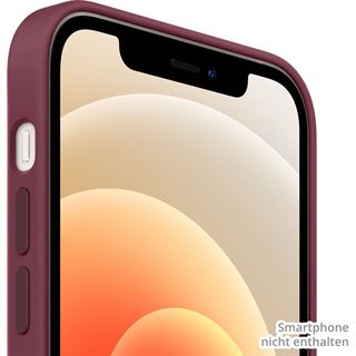 Apple Silikon Case mit MagSafe f&uuml;r iPhone 12 Mini Pflaume