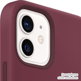 Apple Silikon Case mit MagSafe f&uuml;r iPhone 12 Mini Pflaume