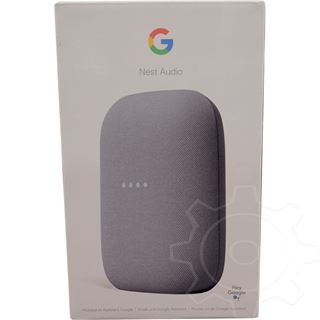 Google Nest Audio Smart Speaker, schwarz