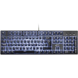 CHERRY K3-RGB USB Englisch (US) schwarz (kabelgebunden), Retourenware