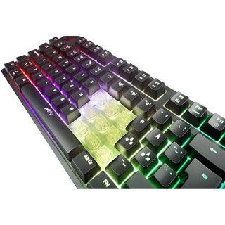 CHERRY K3-RGB USB Englisch (US) schwarz (kabelgebunden), Retourenware