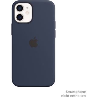 Apple Silikon Case mit MagSafe für iPhone 12 Mini dunkelmarine