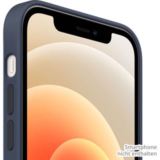 Apple Silikon Case mit MagSafe für iPhone 12 Mini dunkelmarine