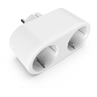 Woox Multisteckdose 2x WiFi Smart Dual Steckdose (Schutzkontakt)