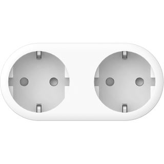 Woox Multisteckdose 2x WiFi Smart Dual Steckdose (Schutzkontakt)