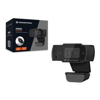 Conceptronic Webcam AMDIS 720P HD Webcam+Microphone sw