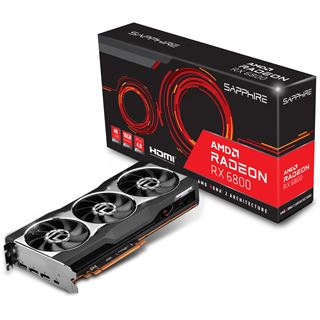 16GB Sapphire Radeon RX 6800 GDDR6 HDMI / DUAL DP / USB-C (Retail)