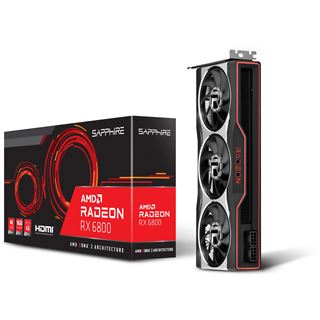 16GB Sapphire Radeon RX 6800 GDDR6 HDMI / DUAL DP / USB-C (Retail)