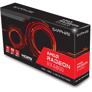 16GB Sapphire Radeon RX 6800 GDDR6 HDMI / DUAL DP / USB-C (Retail)