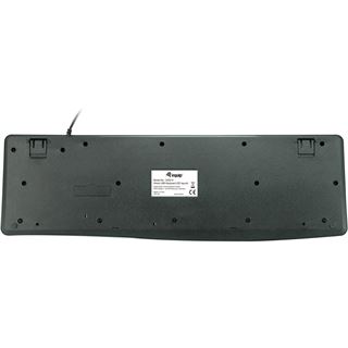 Equip USB Keyboard USB Deutsch schwarz (kabelgebunden)