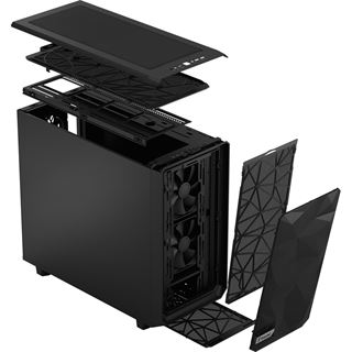 Fractal Design Meshify 2 Midi Tower ohne Netzteil schwarz