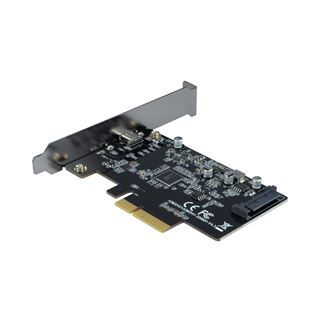 Inter-Tech Adapter KC-008, PCIe x4 auf USB 3.2 Gen 2x2