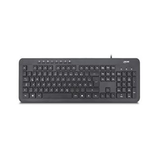 InLine Design Keyboard, Tastatur, USB-Kabel, flache Tasten,